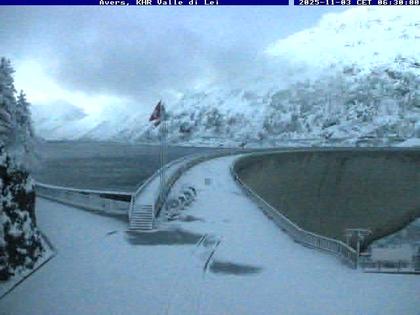 Ferrera › Süd-West: Diga della Valle di Lei - Lago di Lei