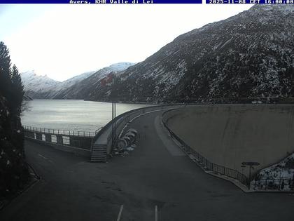 Ferrera › Süd-West: Diga della Valle di Lei - Lago di Lei