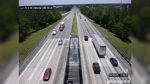 Traffic Cam Robinswood: I-75 @ MM 383.8 - SR-24 - Archer Rd