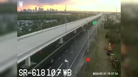 Traffic Cam Tampa: at 50th St WB On-Ramp