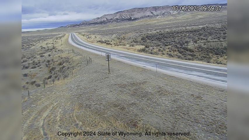 Traffic Cam Carbon County › North: WYO 487 - WYO 77 Junction - NORTH