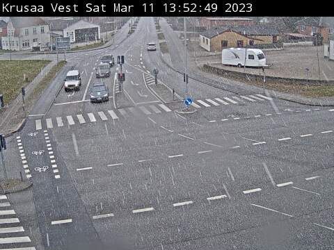 Traffic Cam Krusa › West: Rute 401 Kruså - V
