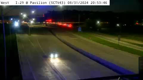 Traffic Cam Sioux City: SC - I-29 @ Pavillion (43)