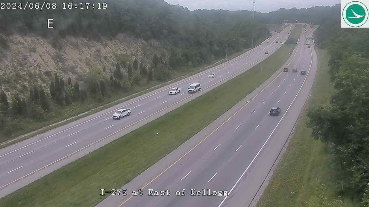 Traffic Cam Riverview Heights: I-275 at East of Kellogg Ave