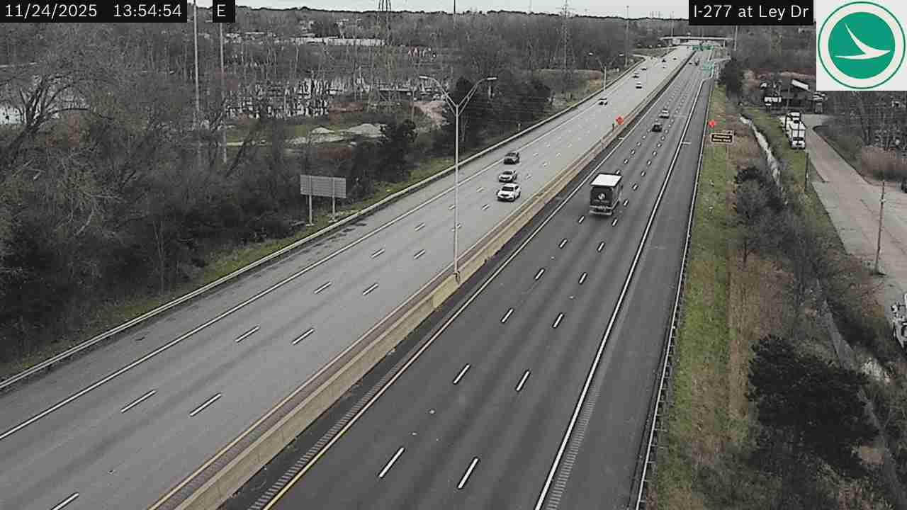 Traffic Cam Akron: I-277 at Ley Dr