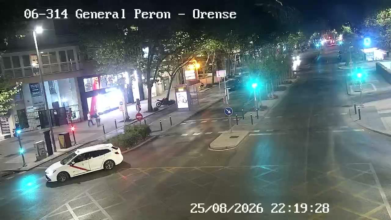 Traffic Cam Cuatro Caminos: GENERAL PERON - ORENSE