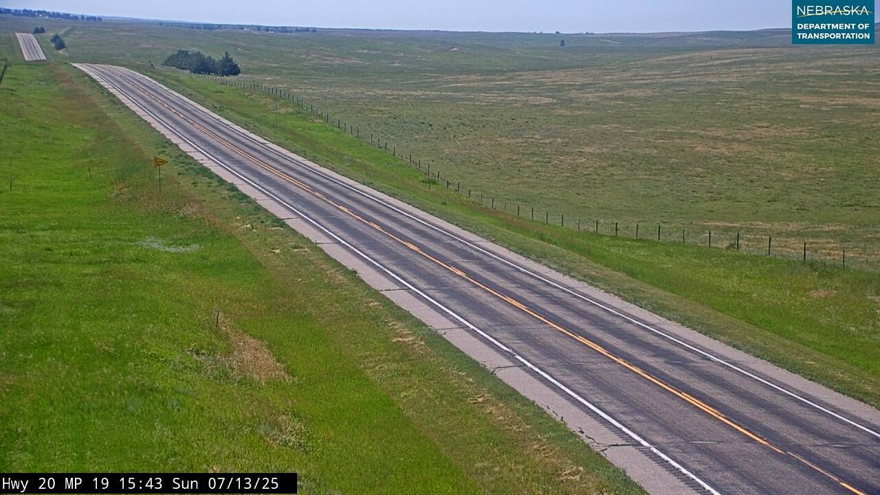 Traffic Cam Harrison › West: US 20: E of - Hwy 20 West