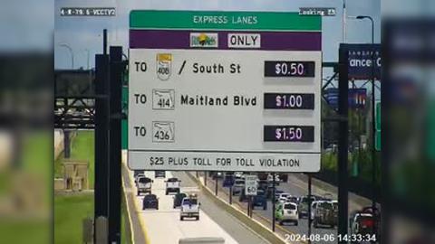 Traffic Cam Orlando: I-4 @ MM 79.6-VCCTV1 M