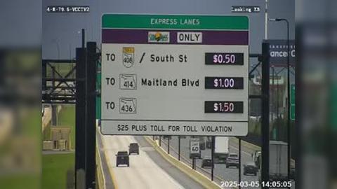 Traffic Cam Orlando: I-4 @ MM 79.6-VCCTV1 M
