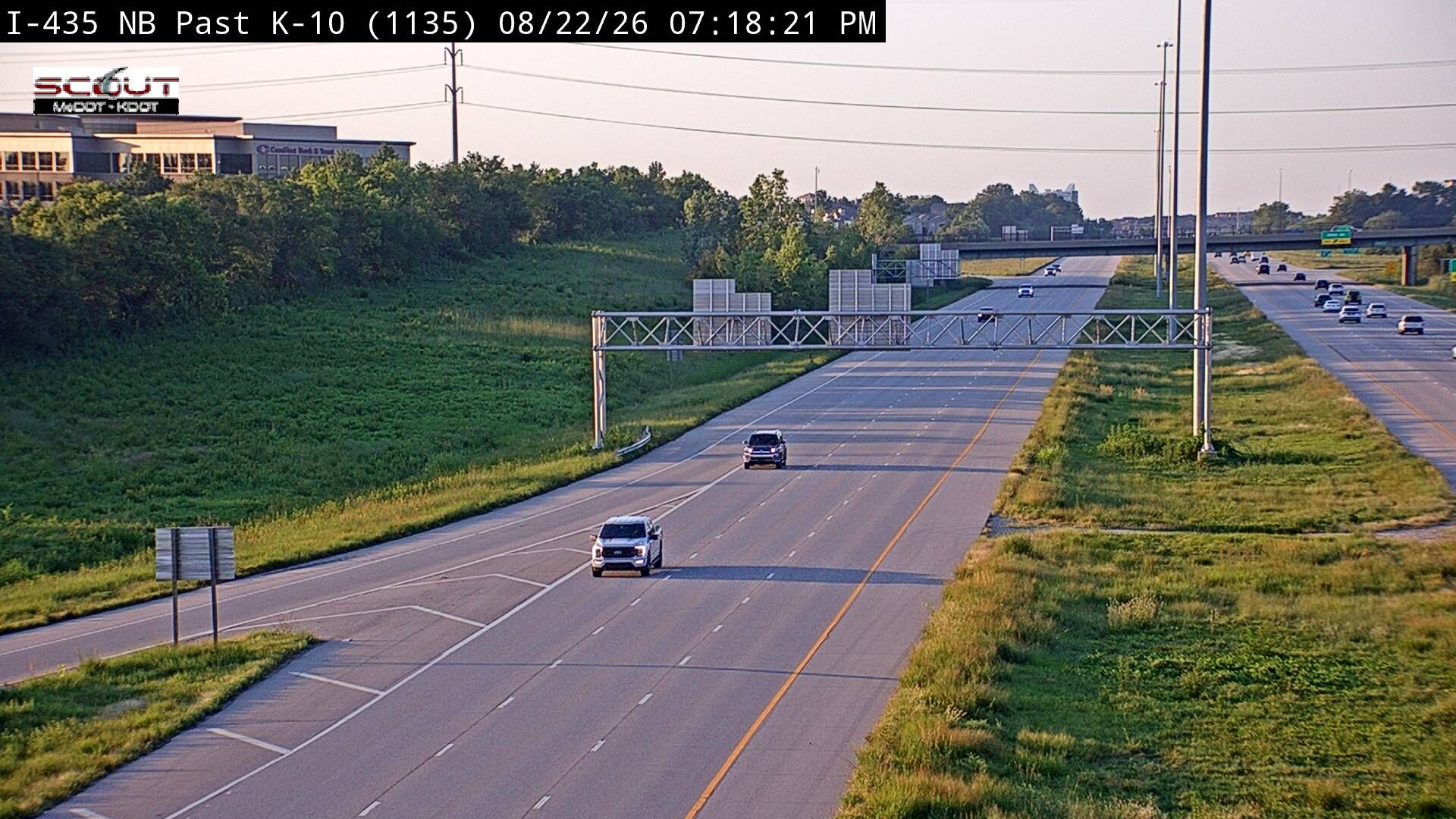 Traffic Cam Lenexa: I- N @ North of K-