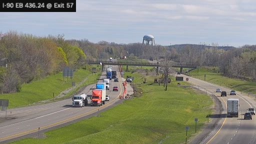 Traffic Cam Scranton › East: I-90 at Interchange 57 (Hamburg)