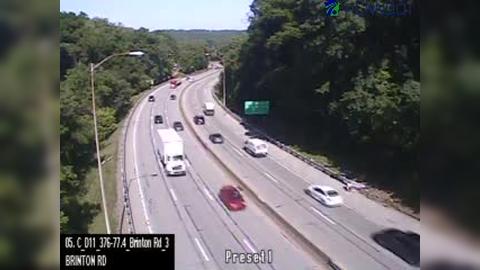 Traffic Cam Edgewood: I-376 @ MM 77.4 (BRINTON RD)