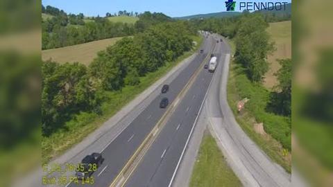 Traffic Cam Greenwich Township: I-78 @ EXIT 35 (PA 143 LENHARTSVILLE)