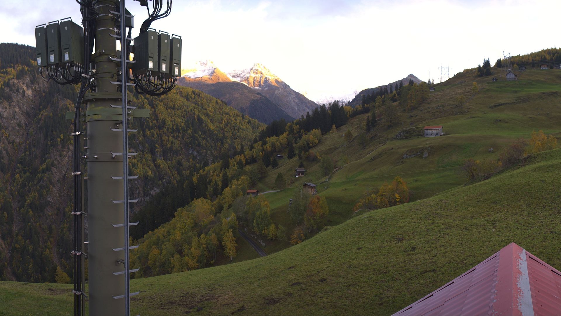 Traffic Cam Disentis › North: Disentis/Mustér