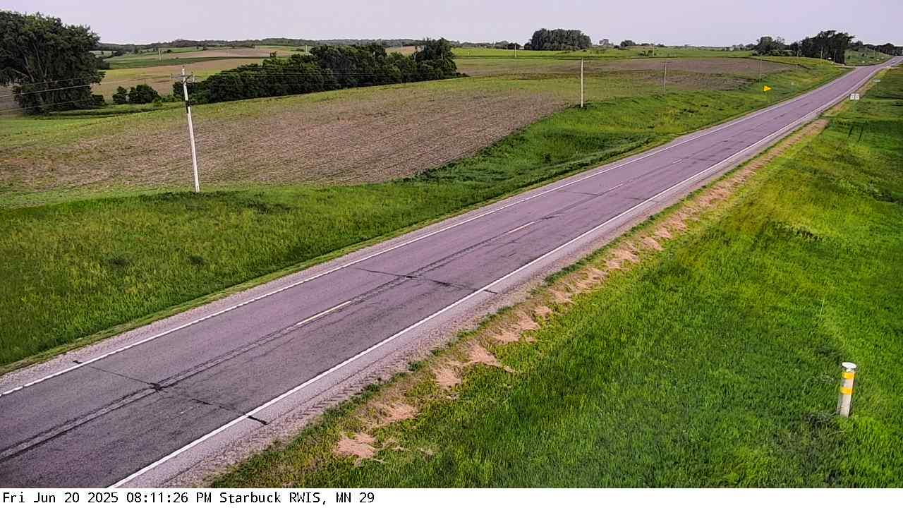 Traffic Cam Starbuck: MN 29: T.H.29 - MP 46): T.H.29 - MP 46) View