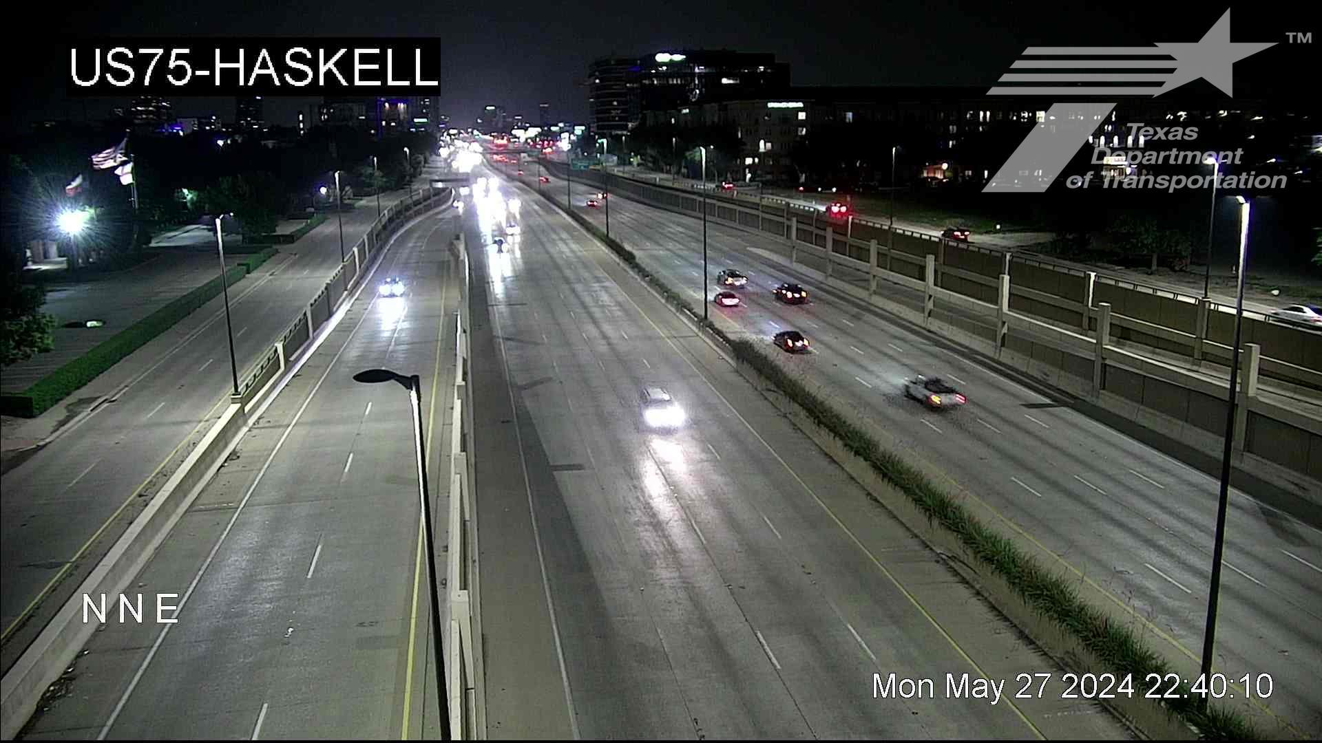 Traffic Cam Uptown PID › North: US 75 @ Haskell