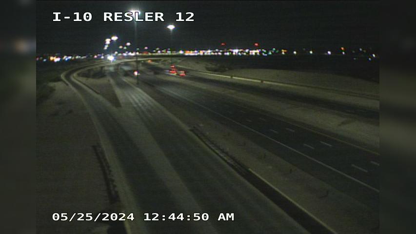 Traffic Cam El Paso › West: IH-10 @ Resler