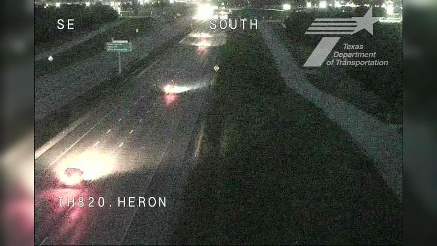 Traffic Cam Fort Worth › East: I-820WL @ Heron Dr