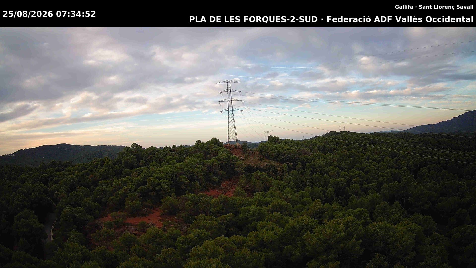 Traffic Cam Sant Llorenc Savall › South