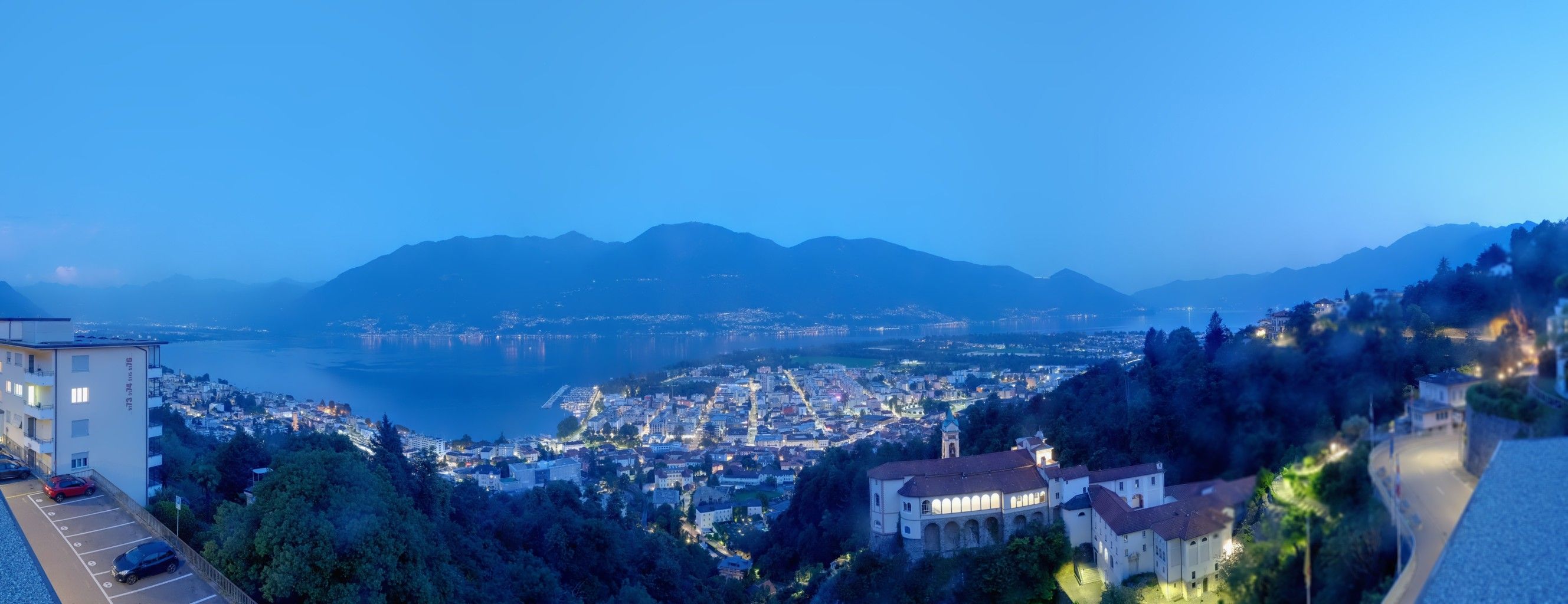 Orselina: Madonna del Sasso - Ascona Locarno
