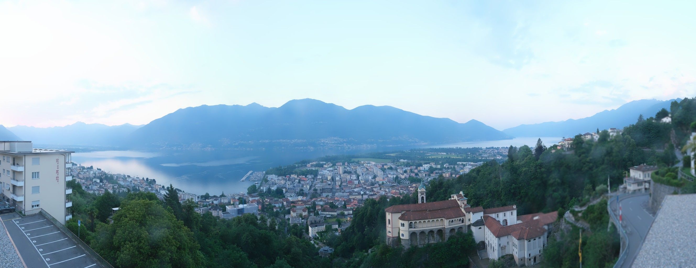Orselina: Madonna del Sasso - Ascona Locarno