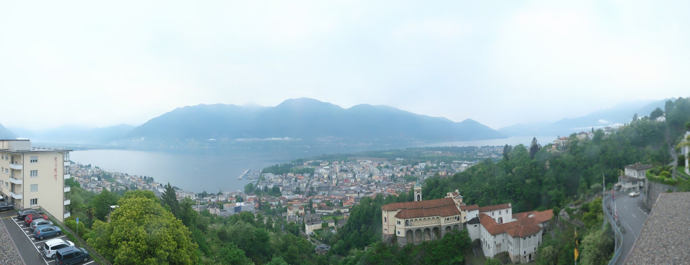 Orselina: Madonna del Sasso - Ascona Locarno