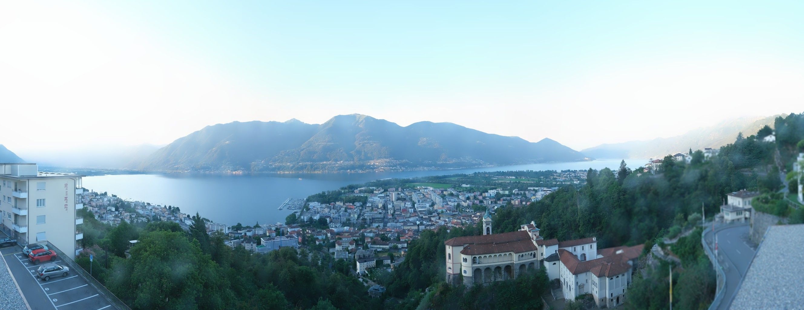 Orselina: Madonna del Sasso - Ascona Locarno