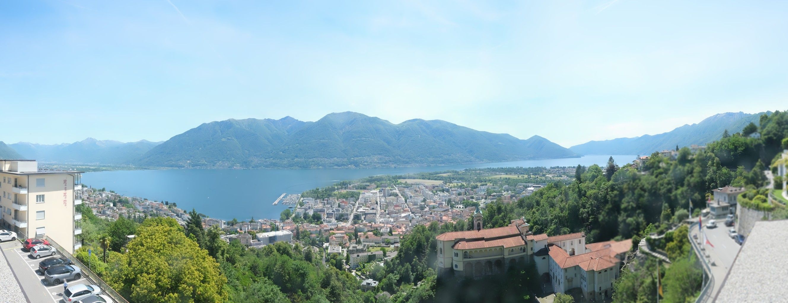 Orselina: Madonna del Sasso - Ascona Locarno