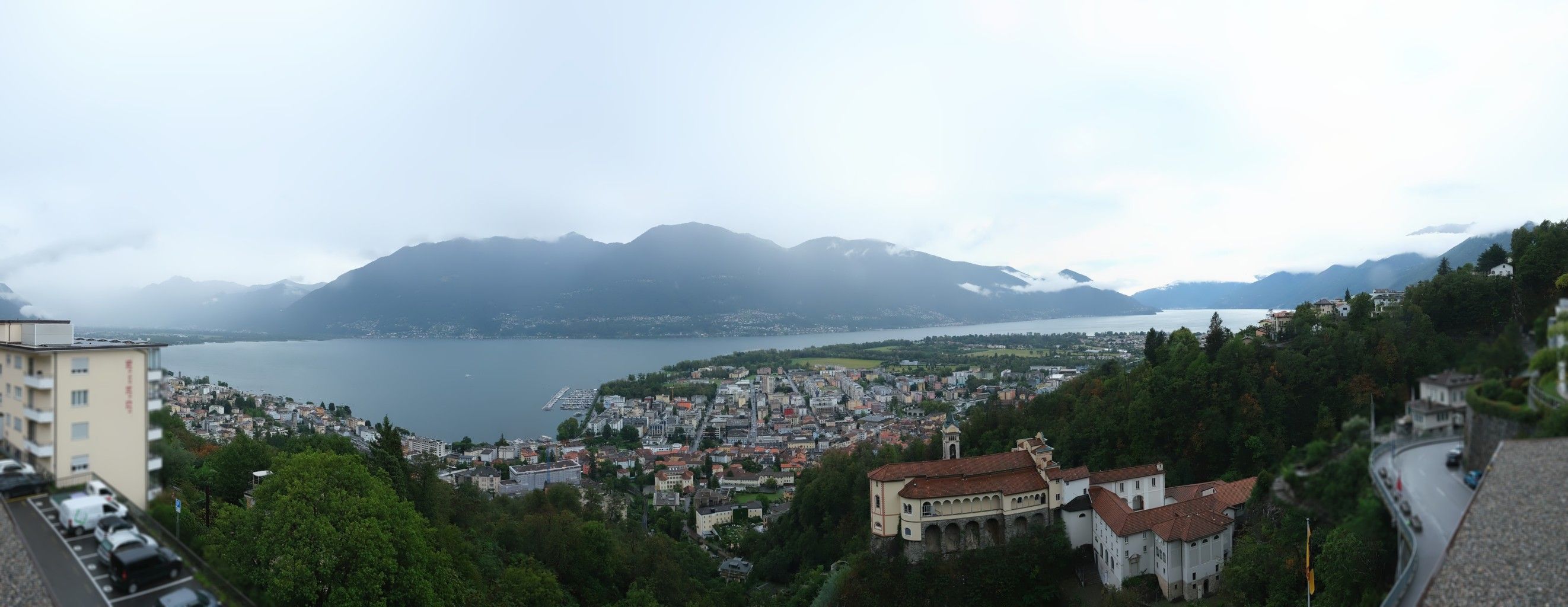 Orselina: Madonna del Sasso - Ascona Locarno