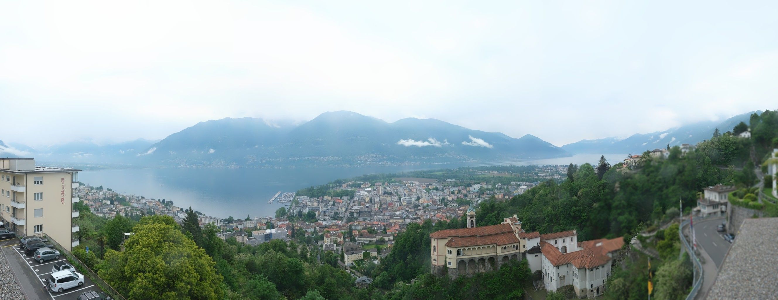 Orselina: Madonna del Sasso - Ascona Locarno