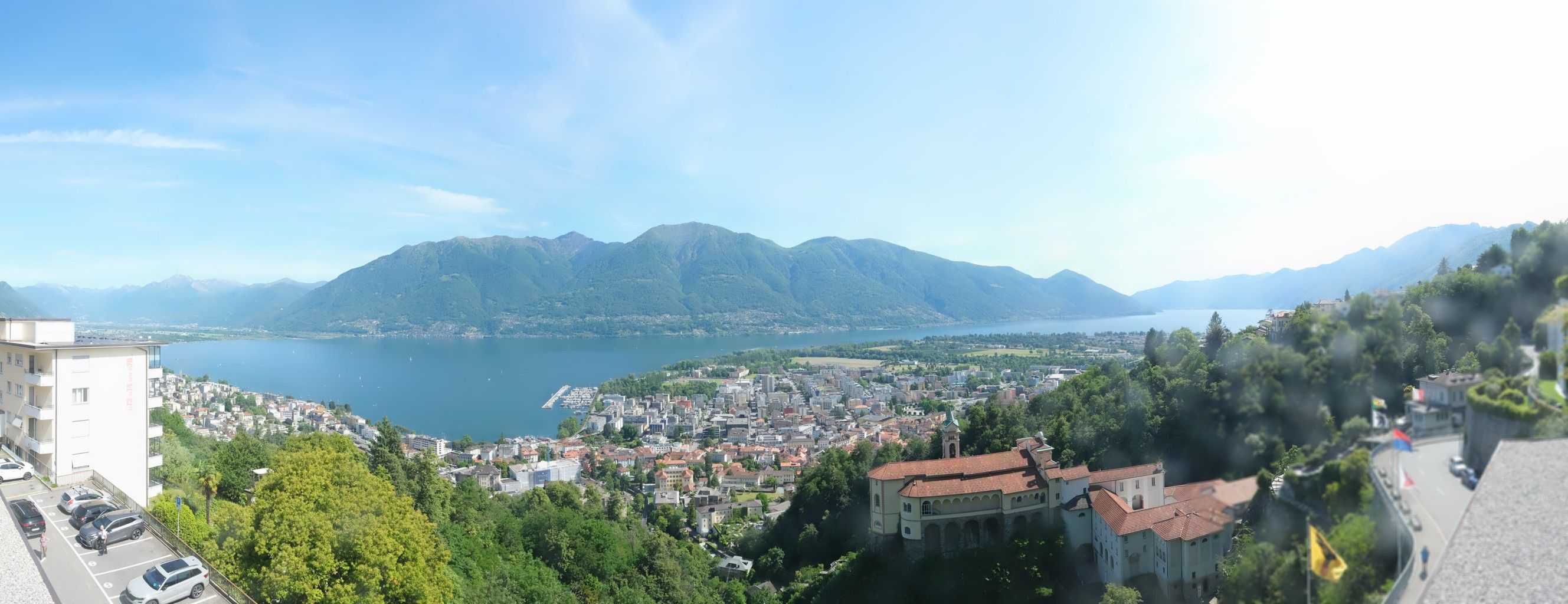 Orselina: Madonna del Sasso - Ascona Locarno