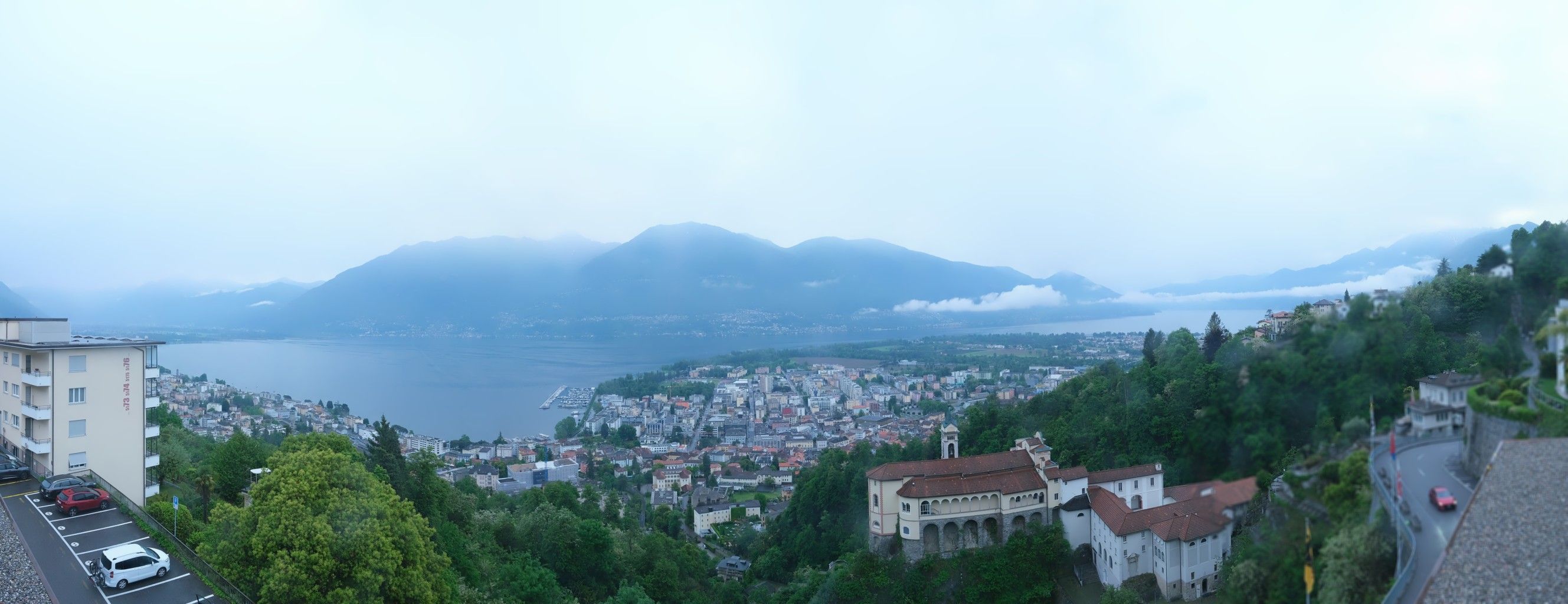 Orselina: Madonna del Sasso - Ascona Locarno