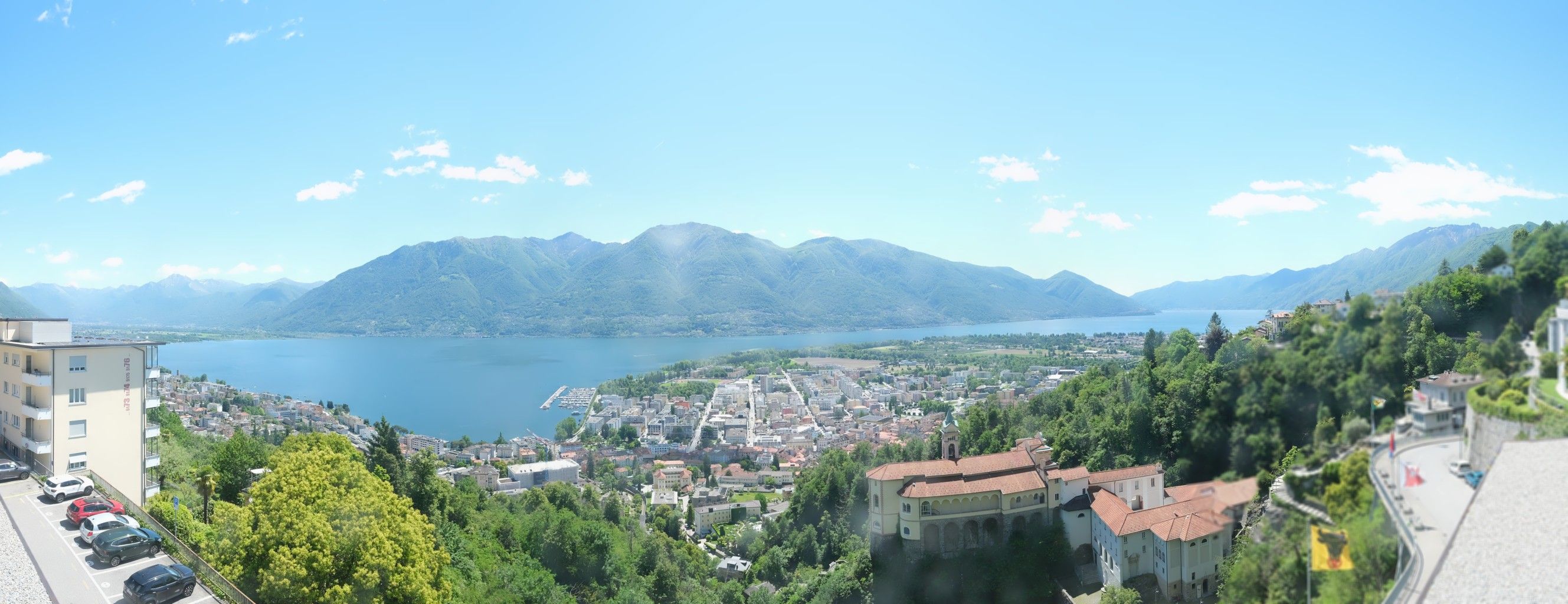 Orselina: Madonna del Sasso - Ascona Locarno