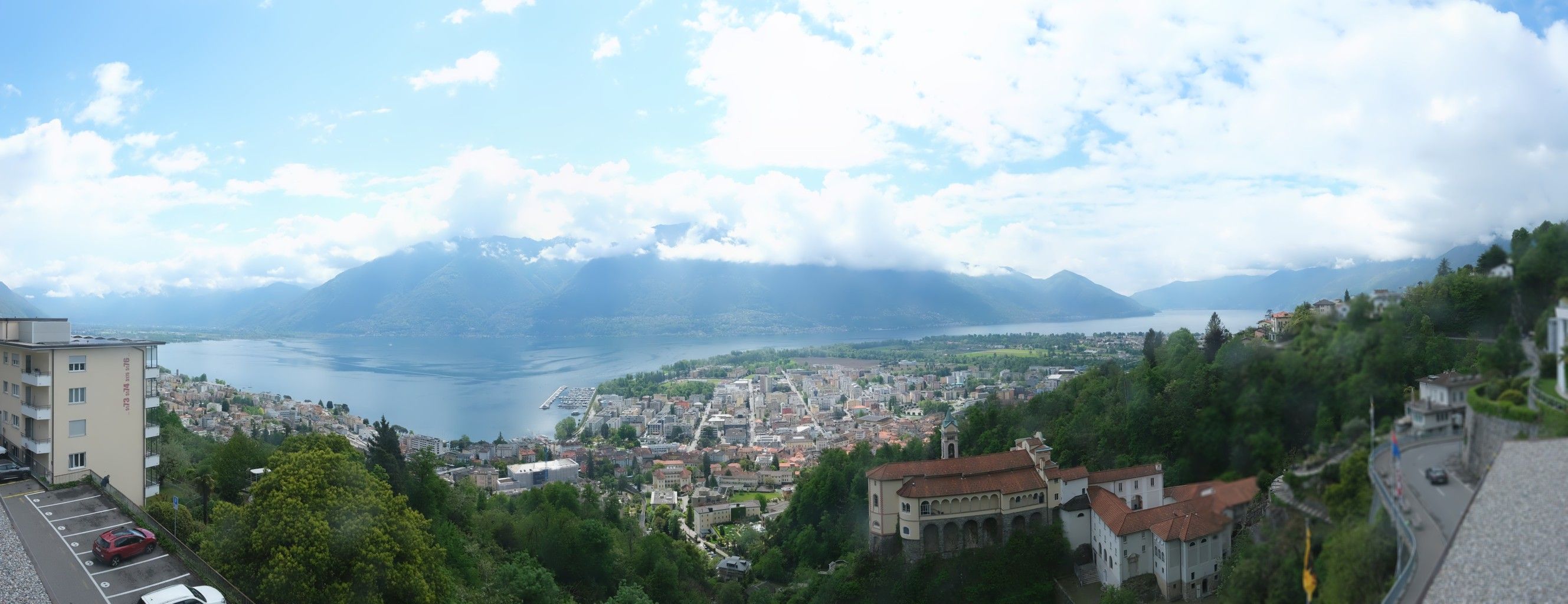 Orselina: Madonna del Sasso - Ascona Locarno