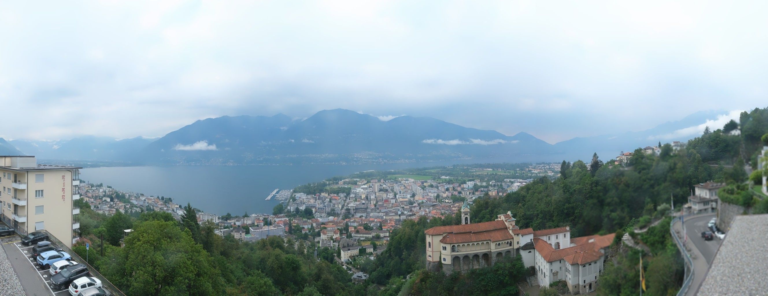 Orselina: Madonna del Sasso - Ascona Locarno