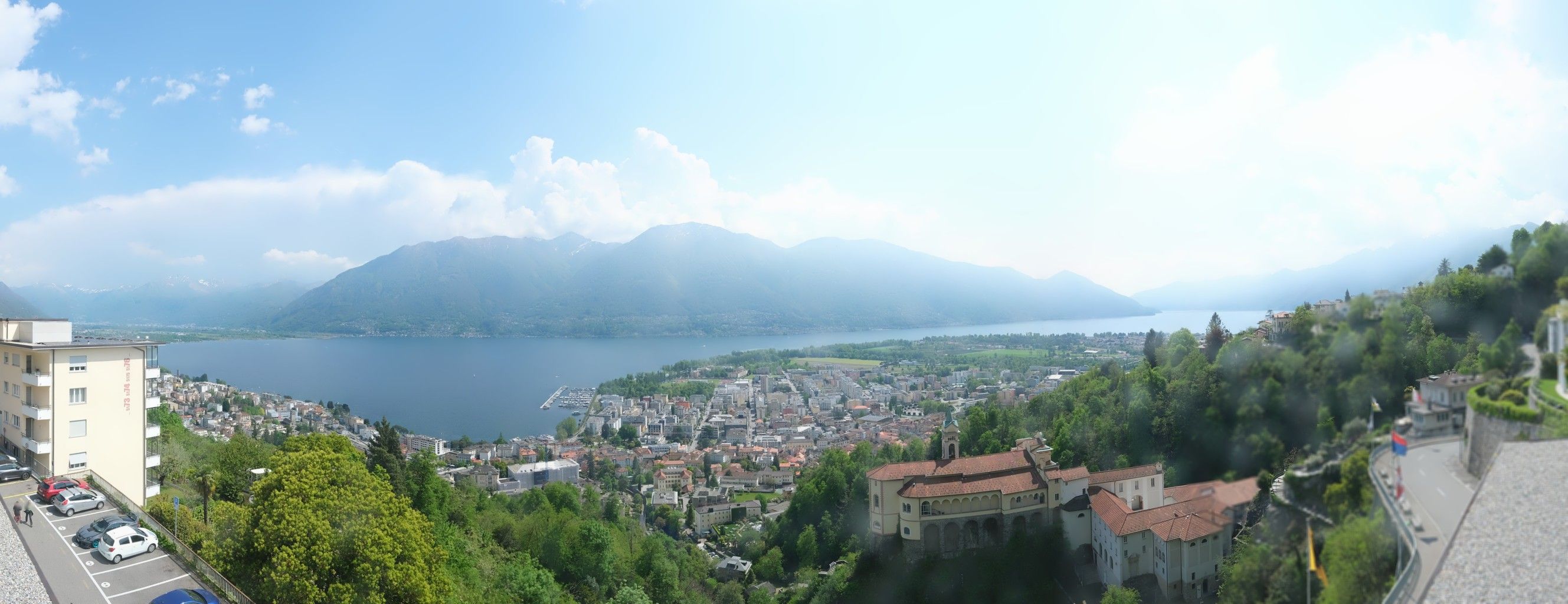 Orselina: Madonna del Sasso - Ascona Locarno