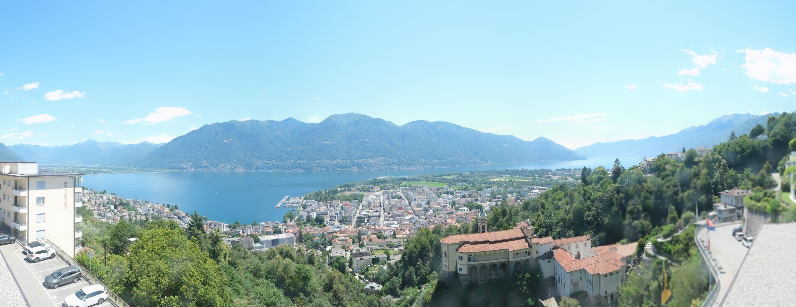 Orselina: Madonna del Sasso - Ascona Locarno