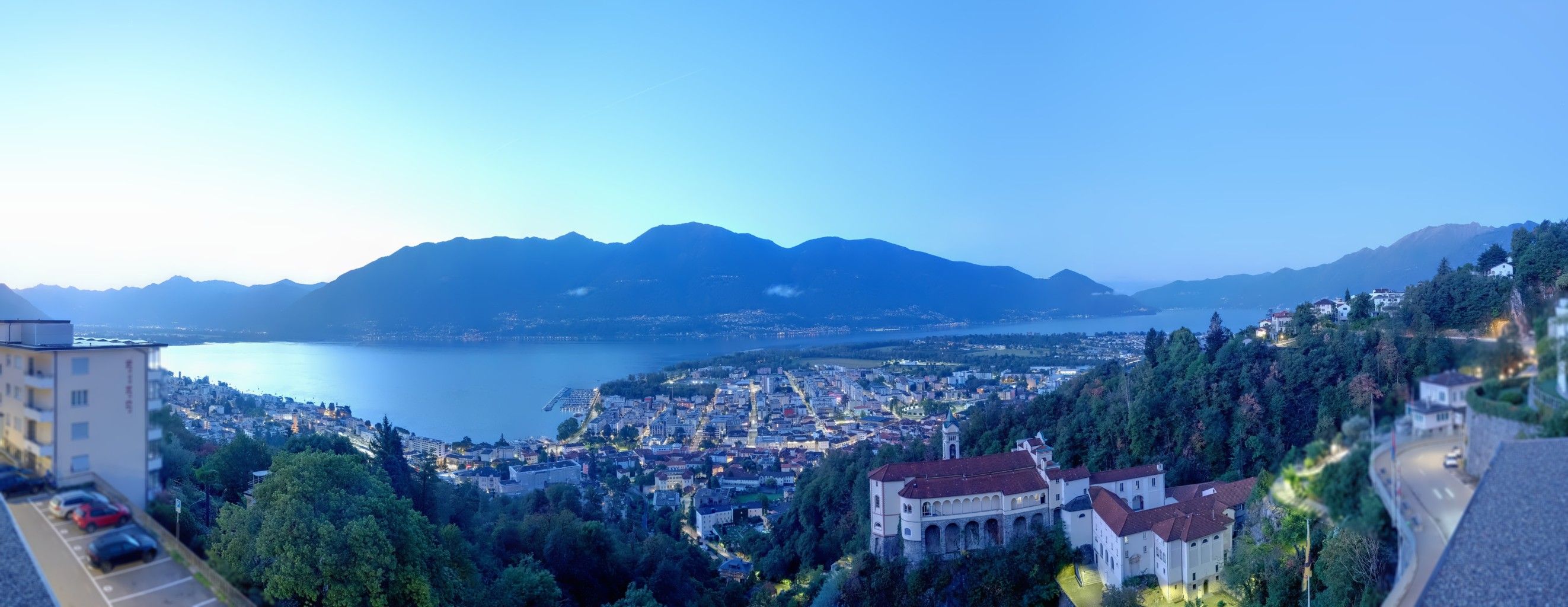 Orselina: Madonna del Sasso - Ascona Locarno