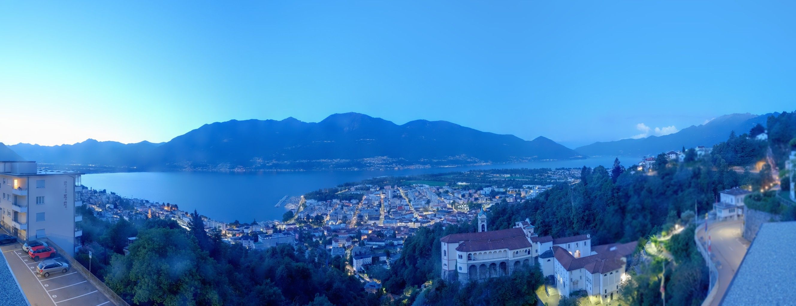 Orselina: Madonna del Sasso - Ascona Locarno