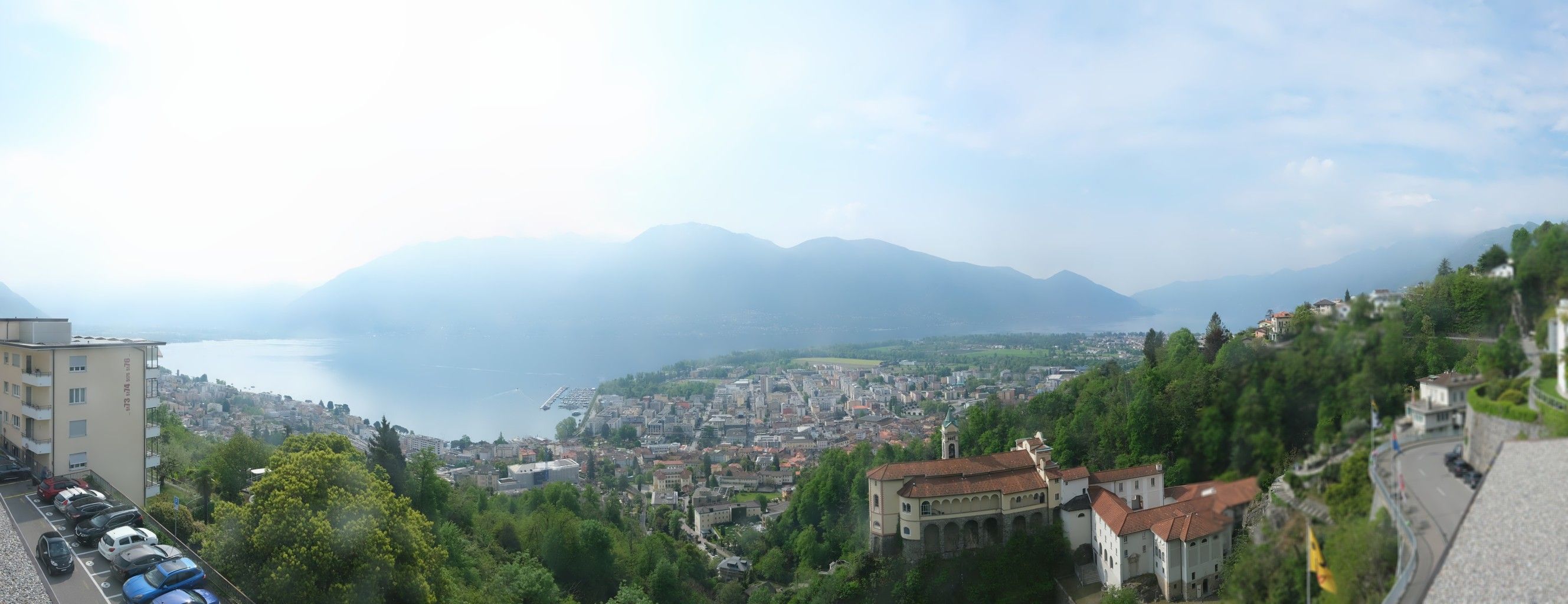 Orselina: Madonna del Sasso - Ascona Locarno