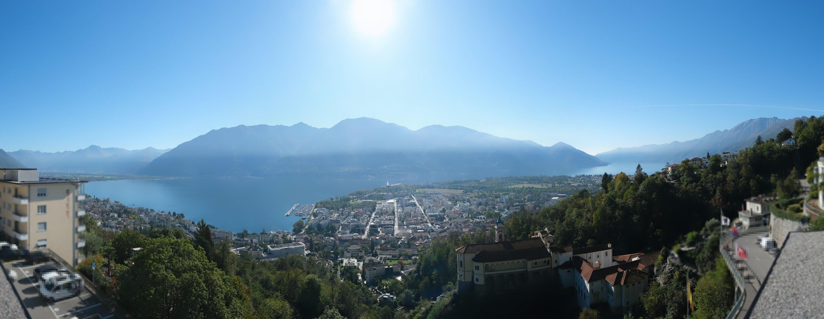 Orselina: Madonna del Sasso - Ascona Locarno