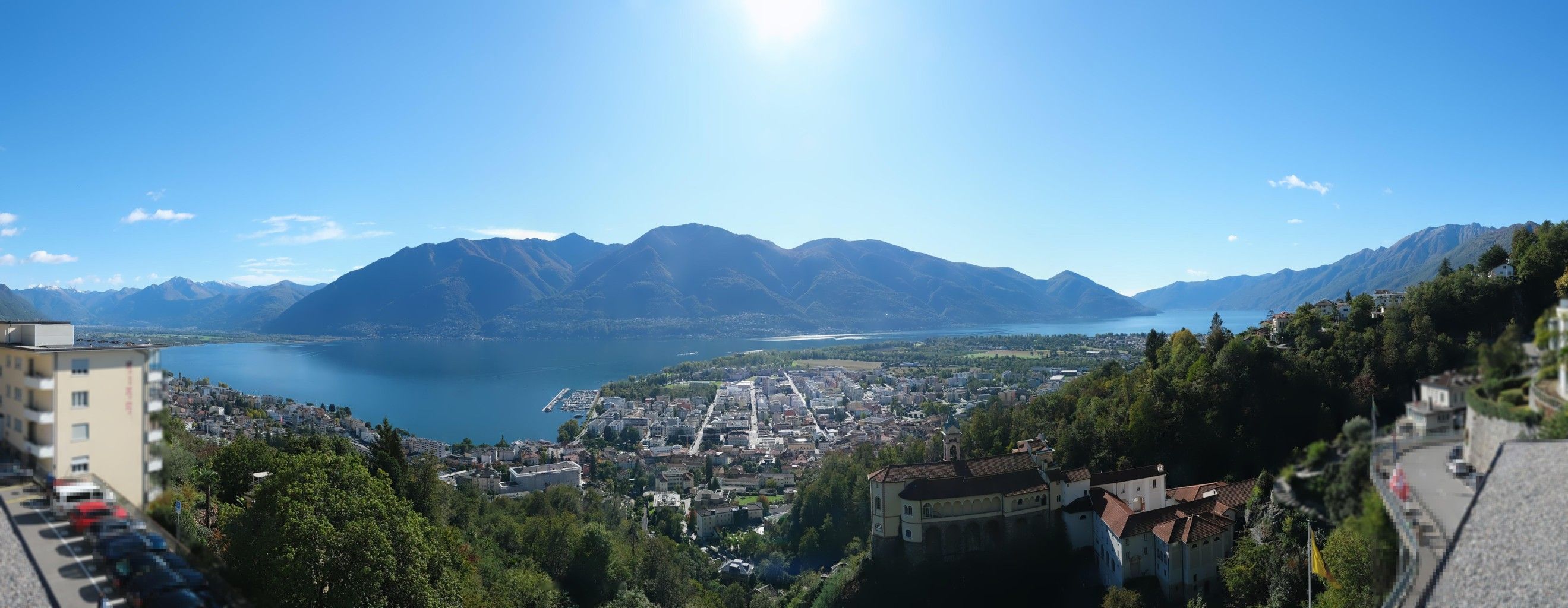 Orselina: Madonna del Sasso - Ascona Locarno
