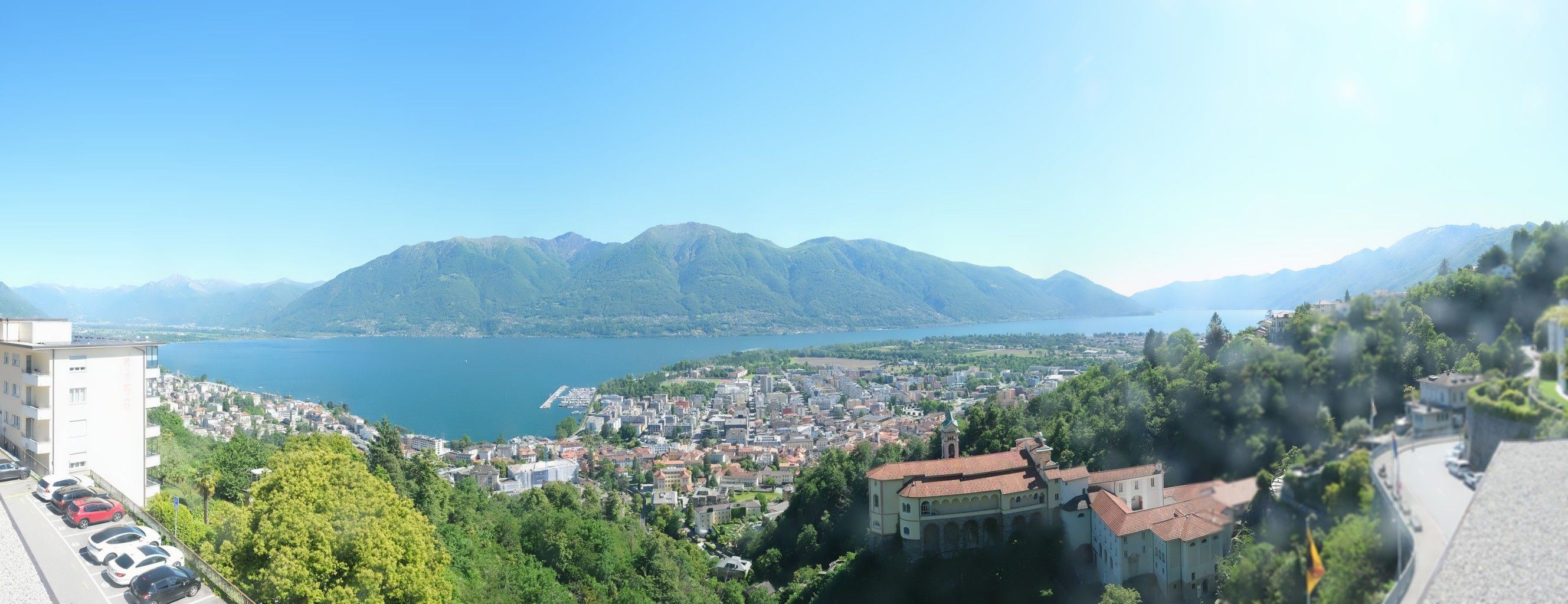 Orselina: Madonna del Sasso - Ascona Locarno