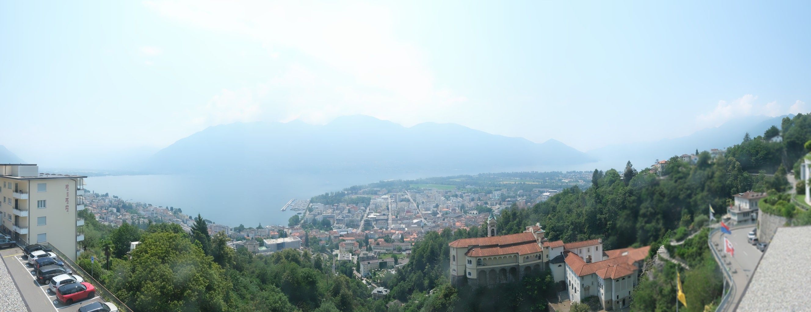 Orselina: Madonna del Sasso - Ascona Locarno