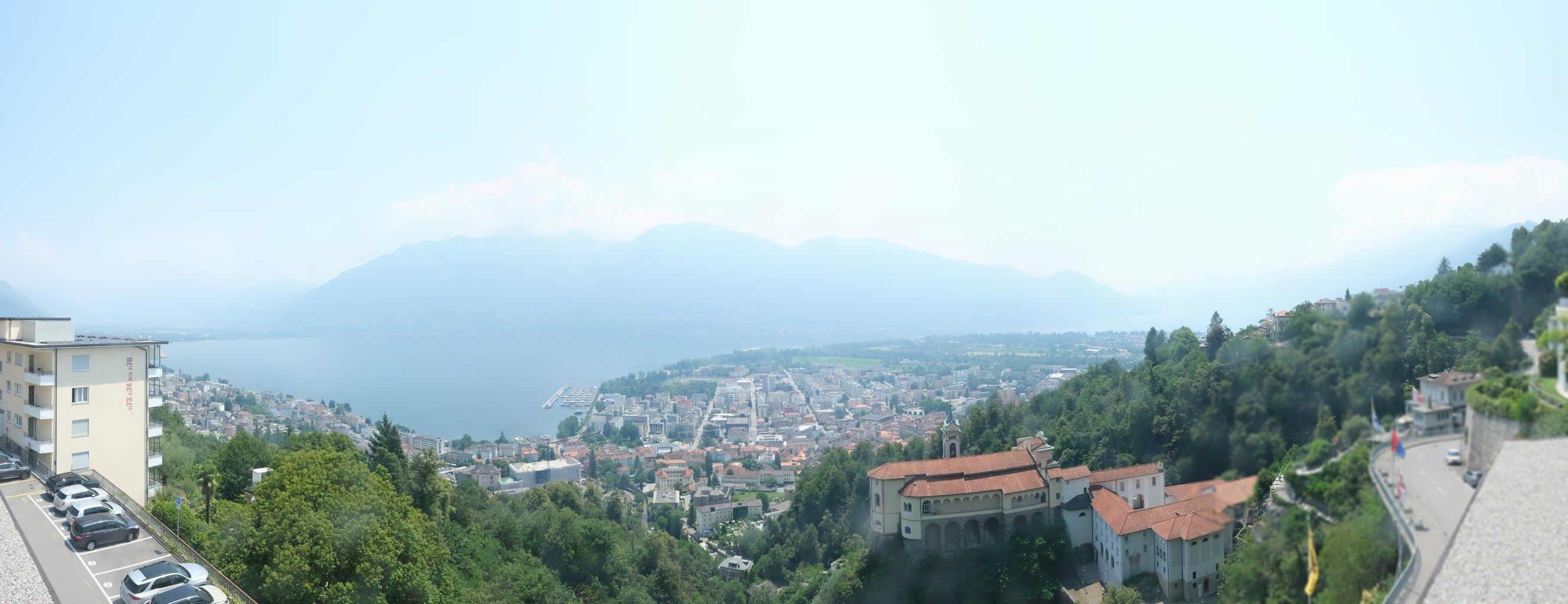 Orselina: Madonna del Sasso - Ascona Locarno
