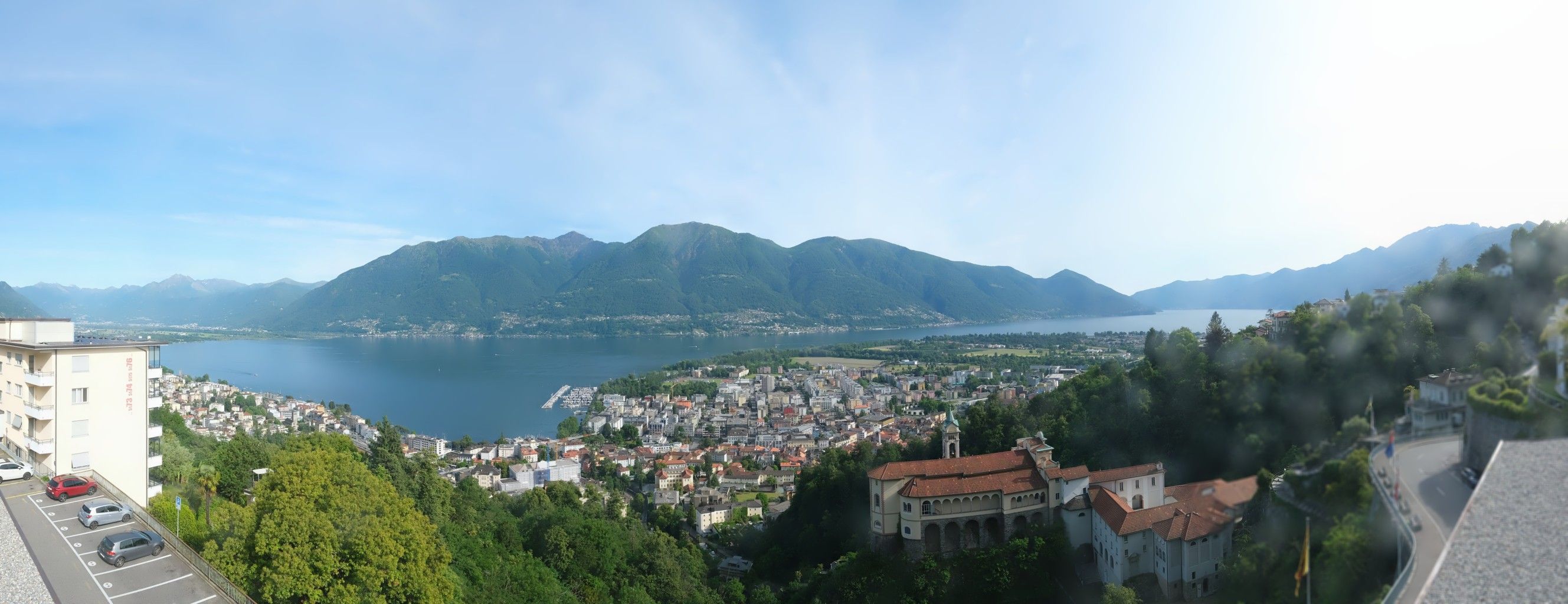 Orselina: Madonna del Sasso - Ascona Locarno