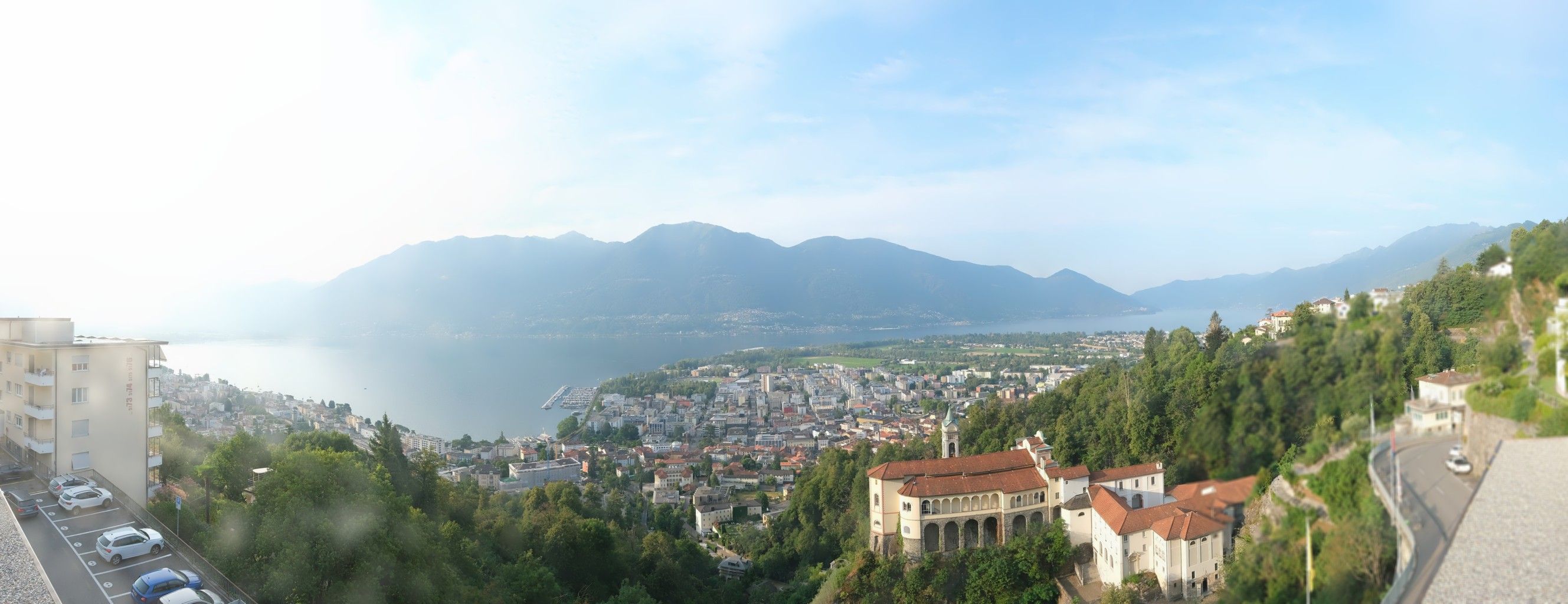 Orselina: Madonna del Sasso - Ascona Locarno