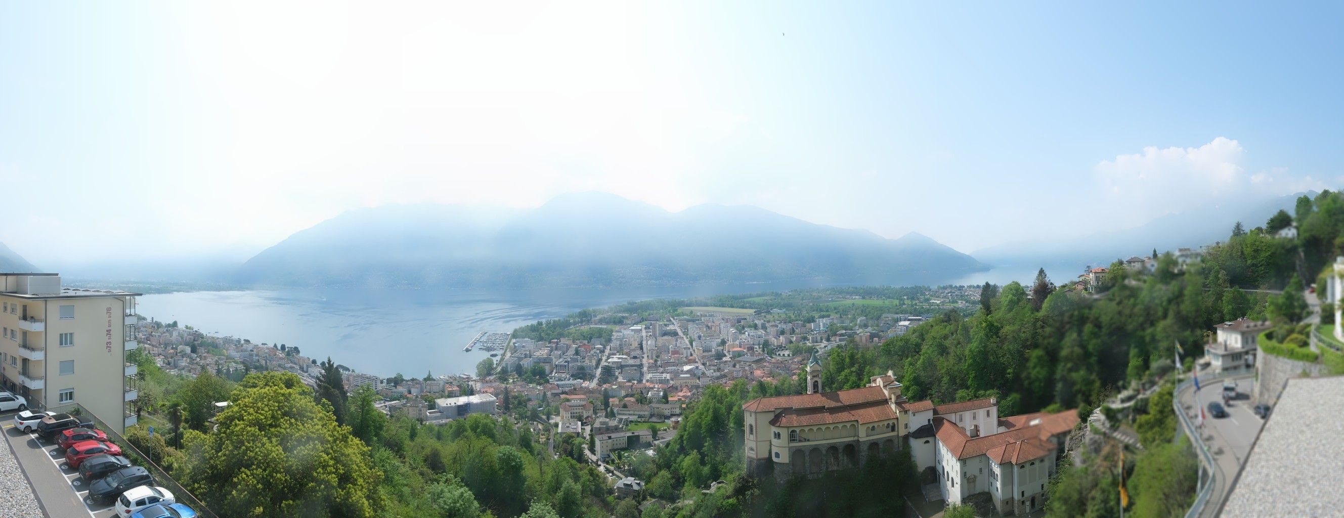 Orselina: Madonna del Sasso - Ascona Locarno
