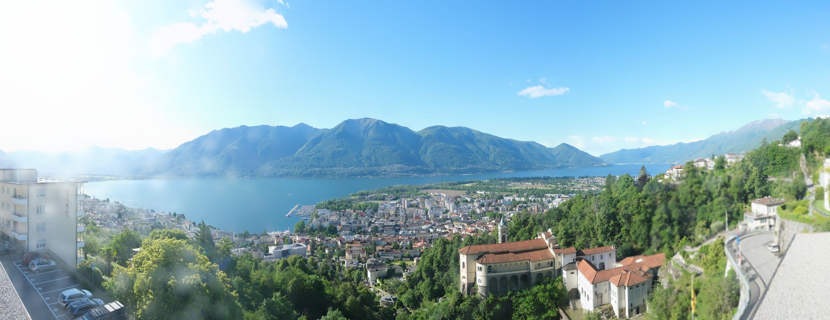 Orselina: Madonna del Sasso - Ascona Locarno