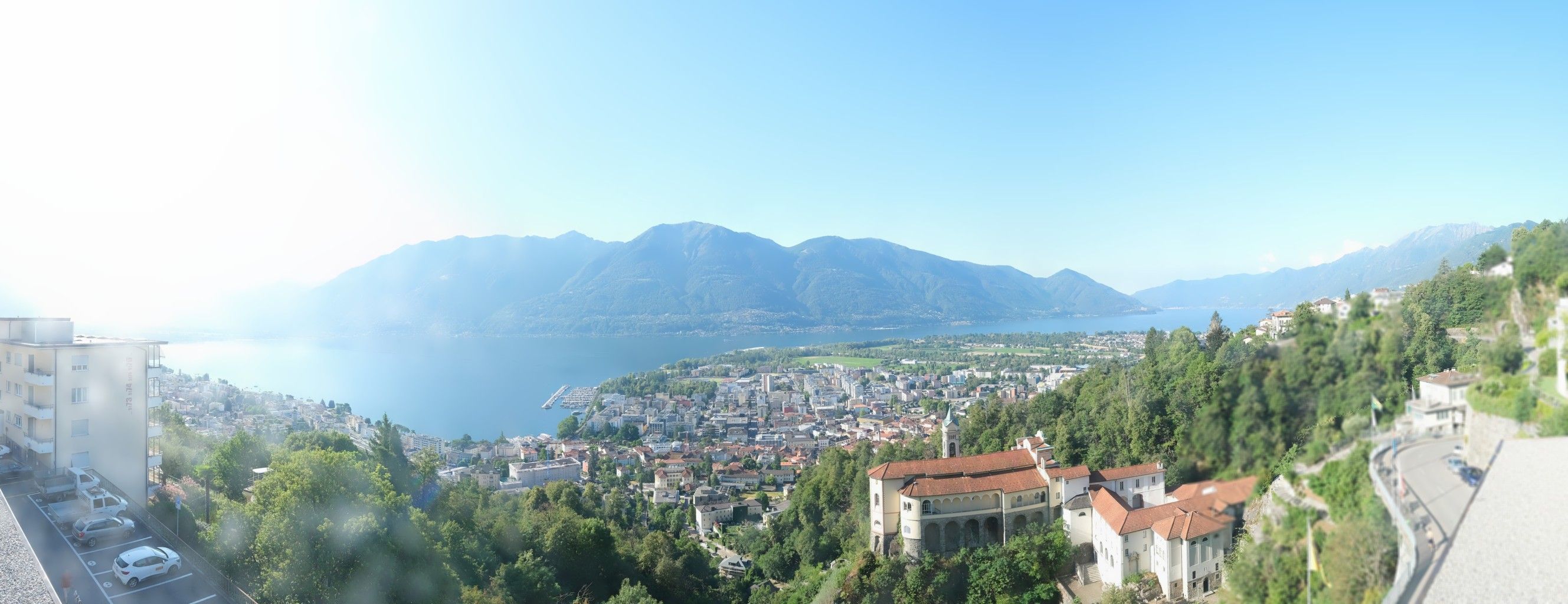Orselina: Madonna del Sasso - Ascona Locarno